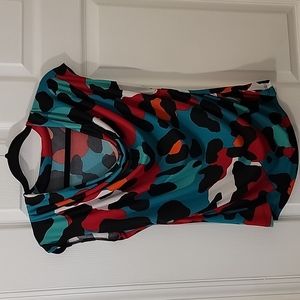 Worthington Multicolor Tank Top Size Petite Large